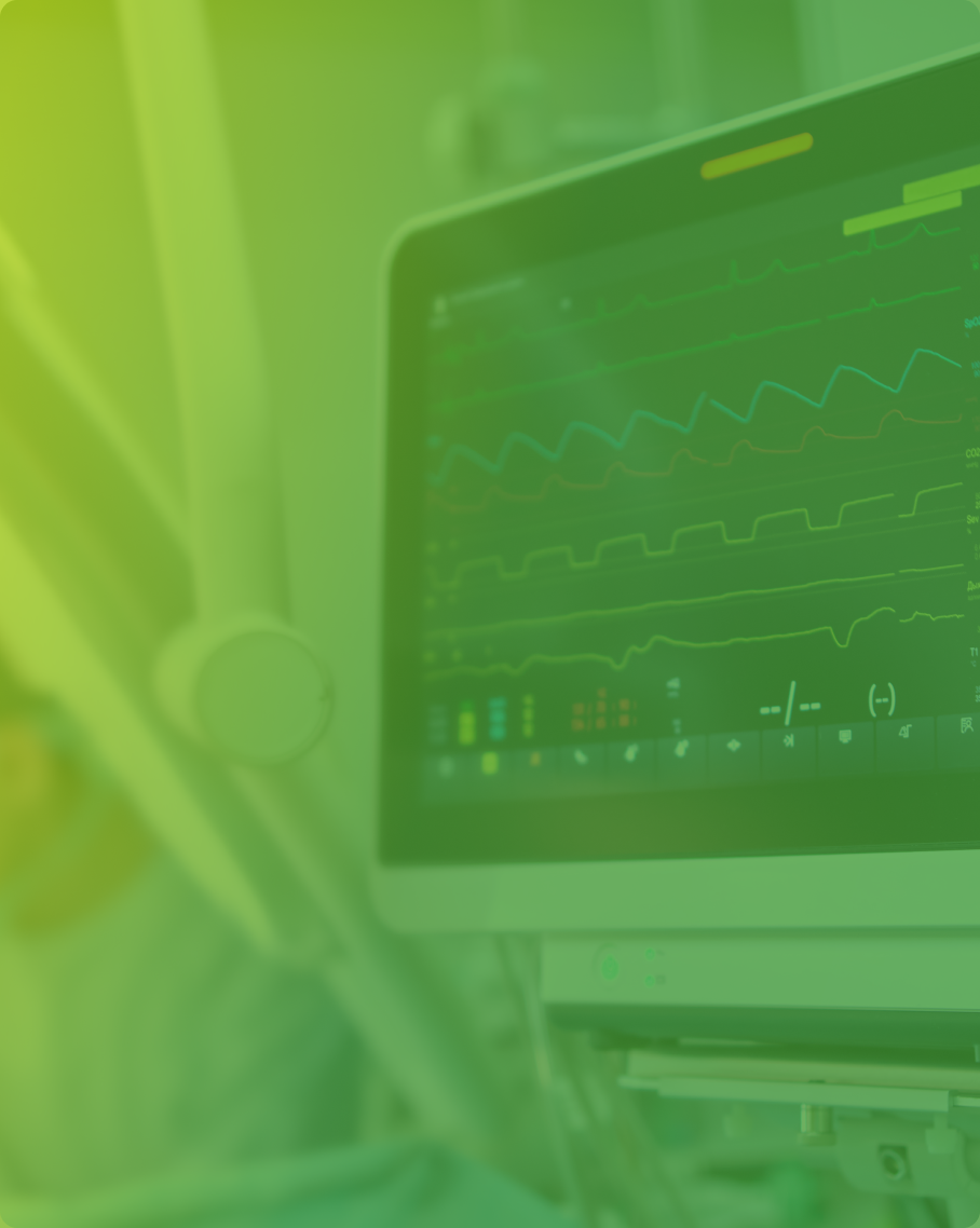 医療機器モニターの画像