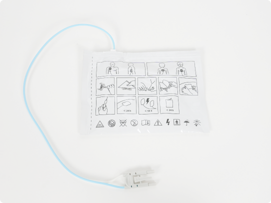 AEDパッドの写真